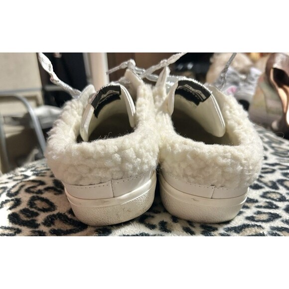 Vintage Havana Silver Holographic Hearty Sneaker Slip On White & Silver Size 10 - Picture 10 of 12